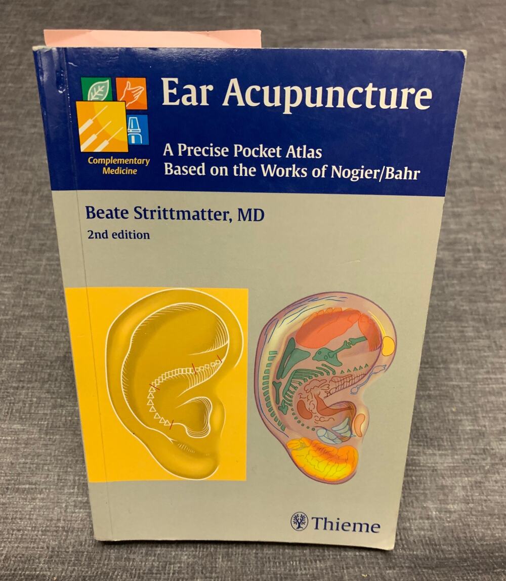 Ear Acupuncture A Precise Pocket Atlas Based on the Works of Nogier/Bahr Thieme